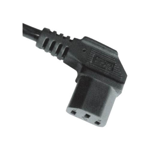 How do IEC standard power cords solve problems related to electromagnetic interference (EMI)?